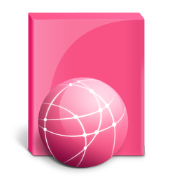 iDisk HDD Pink Icon 256x256 png